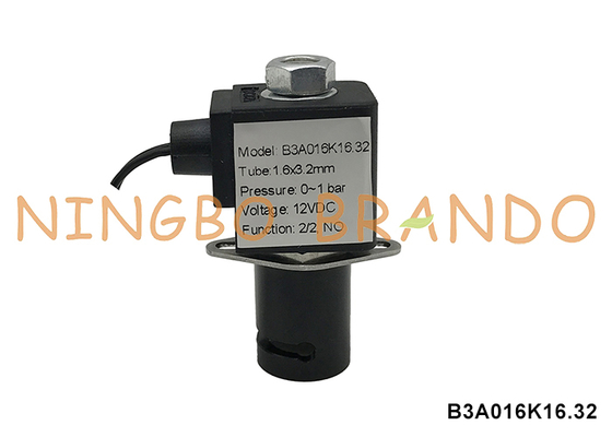 Biasanya Buka Solenoid Pinch Valve Squeeze 3.2mm Tabung 12V 24V 110V 220V