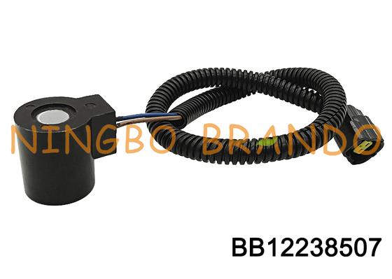 Kumparan Solenoid Hidrolik Bagian Excavator 12VDC 12W DH55-5 DH55-7 DH60-5 DH60-7