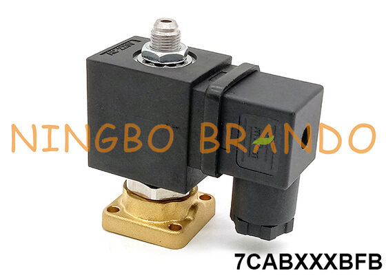 3 Way Flange Brass Solenoid Valve Untuk Mesin Kopi 12V 24V 110V 220V