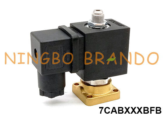 3 Way Flange Brass Solenoid Valve Untuk Mesin Kopi 12V 24V 110V 220V