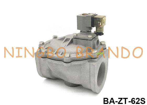 2-1/2 '' Straight Through Pulse Jet Valve untuk pengumpul debu 24VDC 110VAC 220VAC