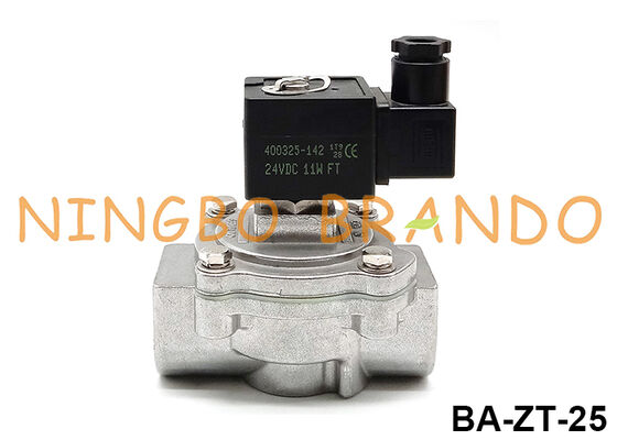 Katup Jet Pulsa Lurus 1'' Untuk Pengumpul Debu 24V 110V 220V