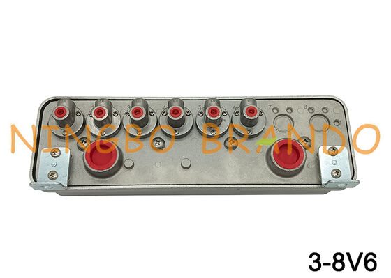 Rumah Katup Pilot Solenoid Tipe 3-8V6 Goyen 3-8V6000-330 3-8V6000-336 12V 24V 110V 220V