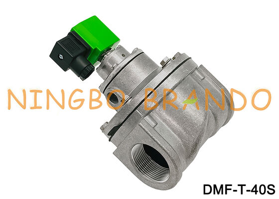 BFEC 1-1/2'' DMF-T-40S Katup Jet Denyut Solenoid Lurus Untuk Pengumpul Debu