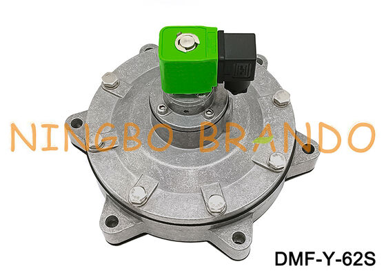 DMF-Y-62S 2.5 'Typ Embedded Pulse Jet Solenoid Valve DN62 Pengumpul debu