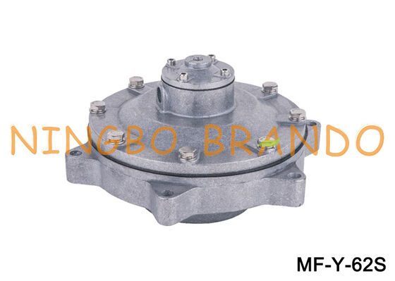 Katup Jet Pulsa Pneumatik Tipe SBFEC 2.5'' MF-Y-62S Terpasang di Tangki dengan Pilot Jarak Jauh