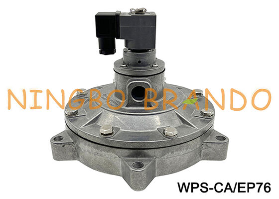 WATSON Tipe 3'' WPS-CA/EP76 Pulse Jet Valve untuk Pengumpul debu Tangki Manifold 220V 110V 24V