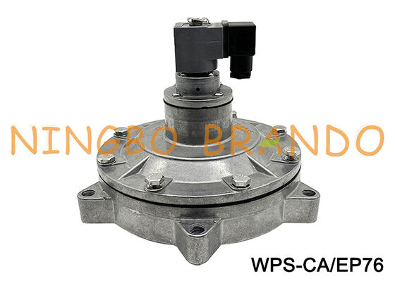 WATSON Tipe 3'' WPS-CA/EP76 Pulse Jet Valve untuk Pengumpul debu Tangki Manifold 220V 110V 24V