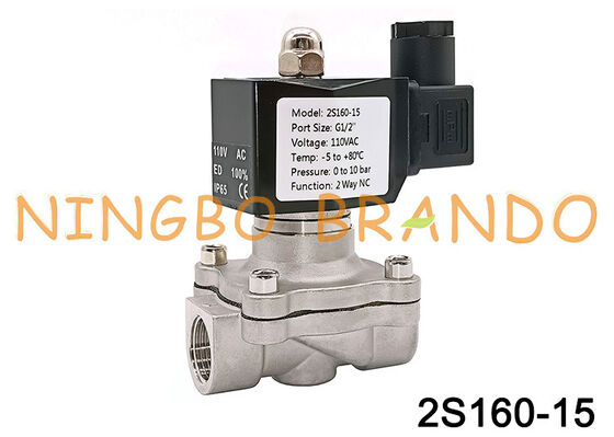 Katup Diafragma Stainless Steel 2S160-15 1/2 Inci 2/2 Arah