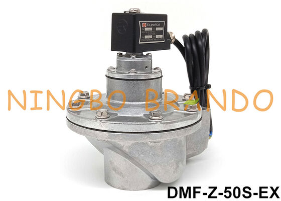BFEC 2'' DMF-Z-50S dengan Koil Tahan Ledakan 24VDC 220VAC