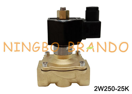 1 Inci Katup Solenoid Listrik Kuningan 110V 120V AC VAC Biasanya Terbuka