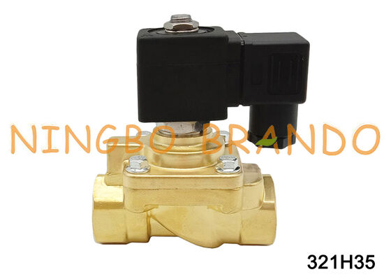 Katup Solenoid Pneumatik G1/2'' 40 Bar Tipe Parker 2 Arah Biasanya Tertutup