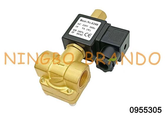 0955305 Katup Solenoid Kuningan 1/2'' Biasanya Terbuka 220V 110V 24V