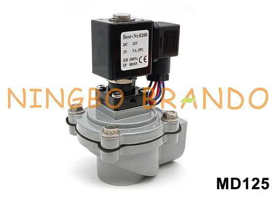 Katup Jet Pulsa Sudut Siku Tipe 1'' Huaneng MD125 Untuk Kolektor Debu