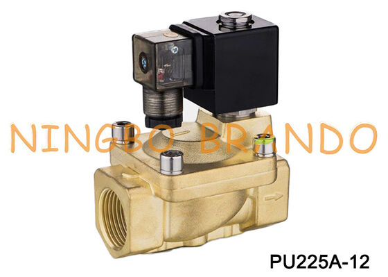 PU225A-12 1-1/4'' Katup Solenoid Tipe 2/2 Arah SHAKO Seri PU225A