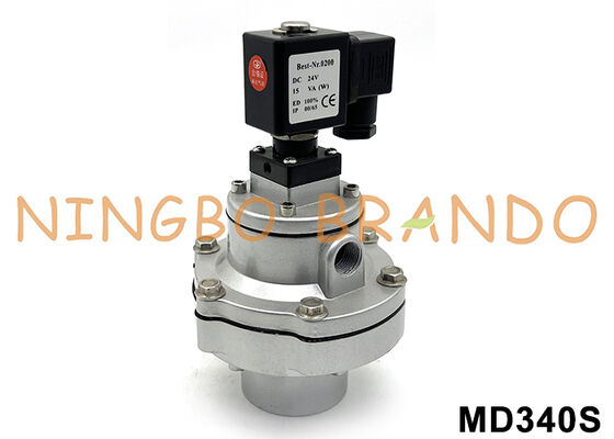 HUANENG MD340S Pencelupan penuh 1-1/2 '' Pulse Valve 24V 110V 220V
