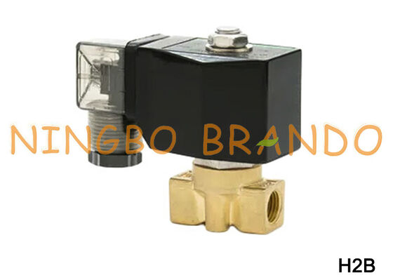 Katup Solenoid Kuningan Tekanan Tinggi 1/8 '' Inci 100 bar 120 bar
