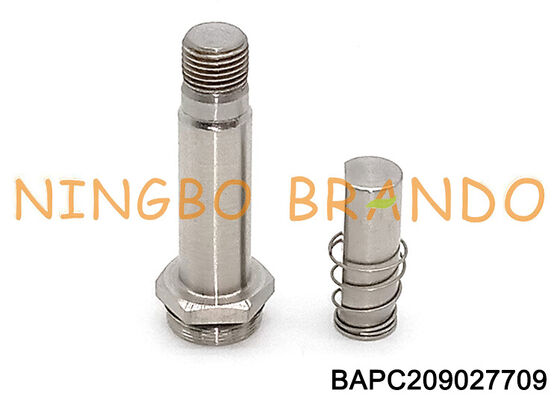 S9 2/2 Cara NC Benang Stainless Steel Solenoid Valve Armature Plunger Inti Tabung