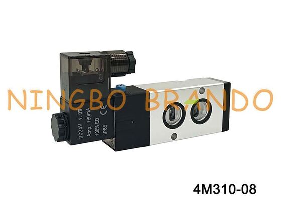 Katup Solenoid NAMUR Tipe 4M310-08 Airtac Seri 5/2 arah 4M