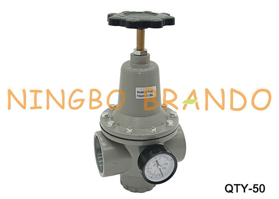 Katup Regulator Pengatur Pengukur Tekanan Kompresor Kontrol Udara 2 ''Qty-50