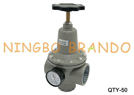 Katup Regulator Pengatur Pengukur Tekanan Kompresor Kontrol Udara 2 ''Qty-50