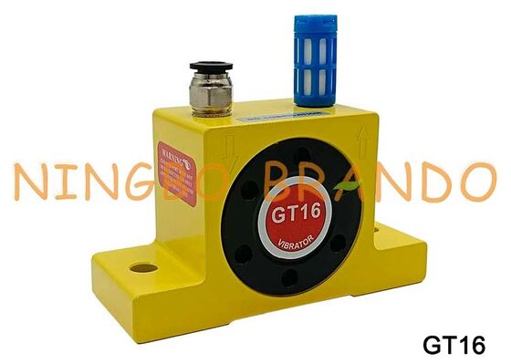GT16 1/4 BSPP Golden Pneumatic Turbine Vibrator Untuk Hopper Industri