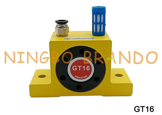 GT16 1/4 BSPP Golden Pneumatic Turbine Vibrator Untuk Hopper Industri