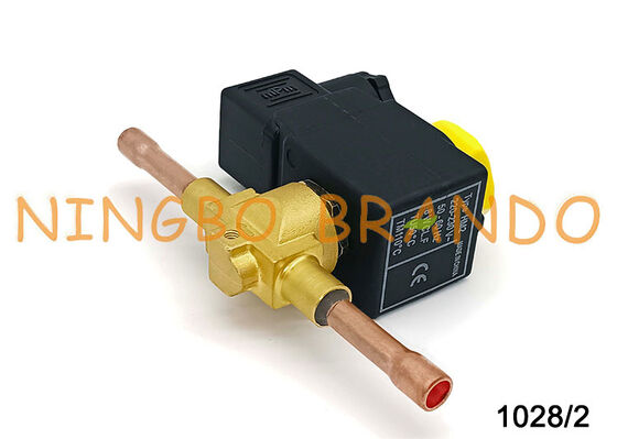 Katup Solenoid Pendingin Tipe Castel 1028/2 untuk ODS Freezer AC