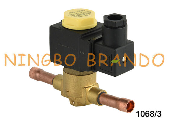 Klep Solenoid Tipe Castel 3/8' Solder 1068/3A7 Klep Solenoid Freezer AC