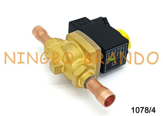 Katup Solenoid Tipe Castel 1/2 ''Solder 1078/4 1078/4A6 1078/4A7 24V 110V 220V