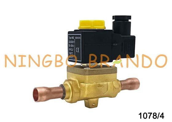 Katup Solenoid Tipe Castel 1/2 ''Solder 1078/4 1078/4A6 1078/4A7 24V 110V 220V