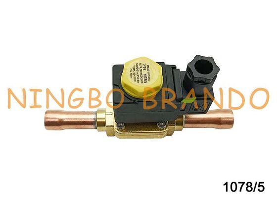 Katup Solenoid Freezer Pendingin Udara Tipe Castel 1078/5 Biasanya Tertutup