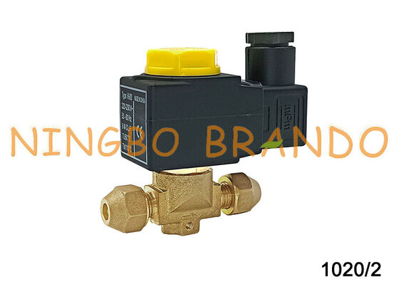 Katup Solenoid Pembeku AC Tipe Castel 1020/2 1020/2A6 1/4''