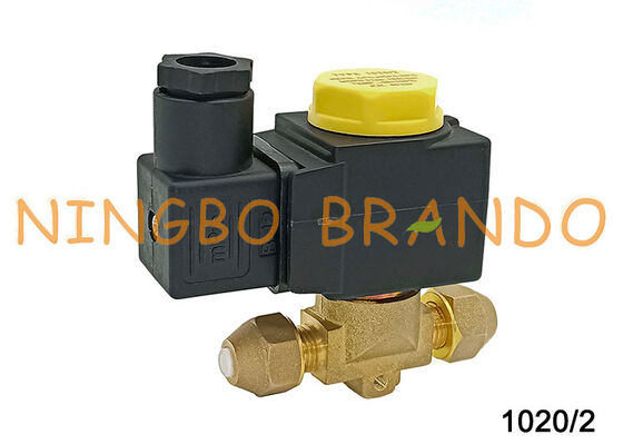 Katup Solenoid Pembeku AC Tipe Castel 1020/2 1020/2A6 1/4''