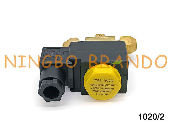 Katup Solenoid Pembeku AC Tipe Castel 1020/2 1020/2A6 1/4''