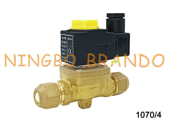 Katup Solenoid Pendingin Gaya Castel 1070/4 1/2 ''SAE 220V 110V 24V