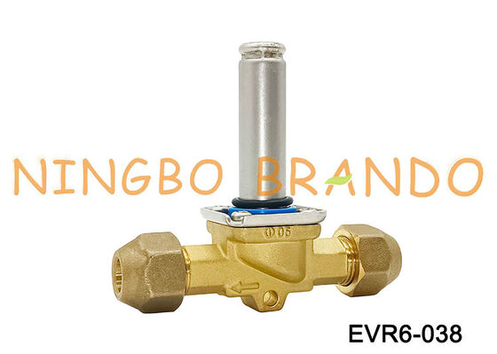 Katup Solenoid Danfoss Tipe 3/8 '' EVR6 3/8 inci 10 mm Flare 032L8072