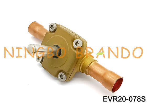 Katup Solenoid Danfoss Tipe 032L1240 7/8 dalam EVR 20 ODF AC220V DC24V