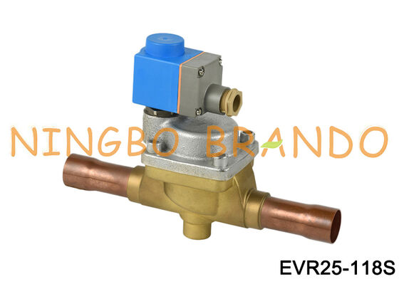 Katup Solenoid Danfoss Tipe 032L2201 EVR 25 Solder ODF 1 1/8 inci
