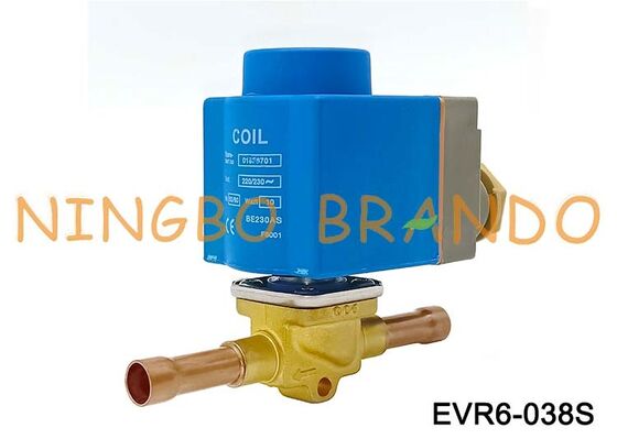Katup Solenoid Danfoss Tipe 032F1212 EVR 6 3/8'' Solder