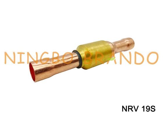 Katup Periksa Pendingin Tipe Danfoss NRV untuk AC 1/4 ''3/8'' 1/2'' 5/8'' 3/4'' 7/8''