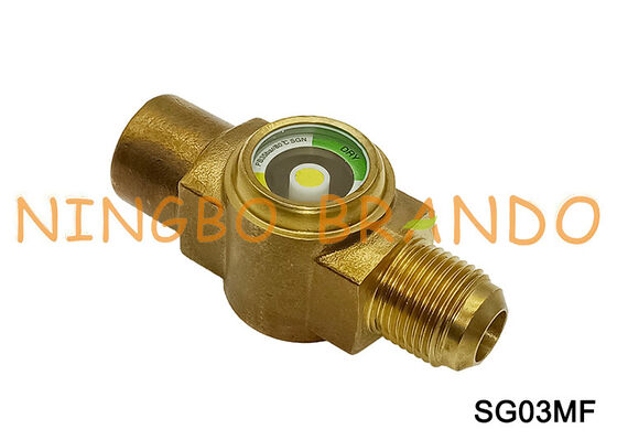 Danfoss Tipe SGN SGI Kaca Penglihat Tekanan Rendah 1/4'' 3/8'' 1/2'' Flare int x ext