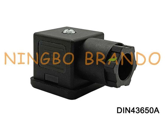 Konektor Kumparan Solenoid DIN43650A 18mm 3 PIN DIN 43650 Tipe A