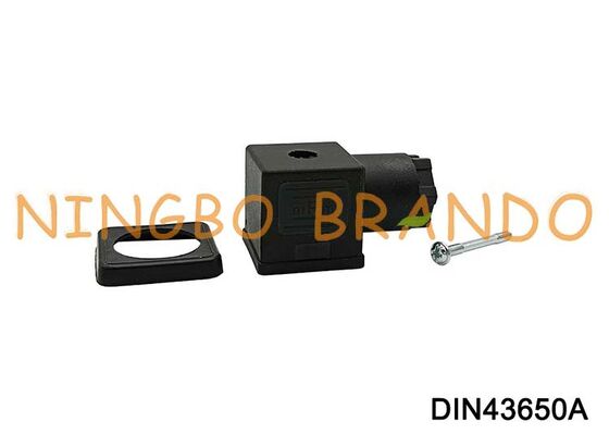 Konektor Kumparan Solenoid DIN43650A 18mm 3 PIN DIN 43650 Tipe A