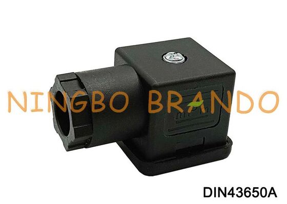 Konektor Kumparan Solenoid DIN43650A 18mm 3 PIN DIN 43650 Tipe A