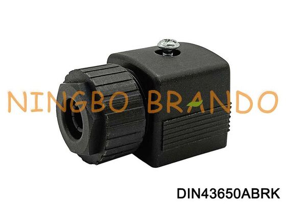Konektor Steker Kabel Kumparan Solenoid Tipe 2508 DIN43650A 18mm DIN 43650 Tipe A