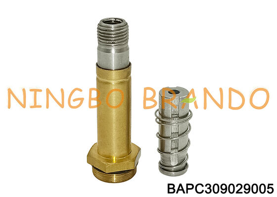 Rakitan Angker Tabung Plunger Katup Solenoid OD 9Mm 3 Arah NC S9