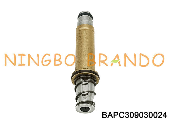 Kit perbaikan Plunger katup Solenoid OD 9mm 3 arah batang angker segel NC NBR