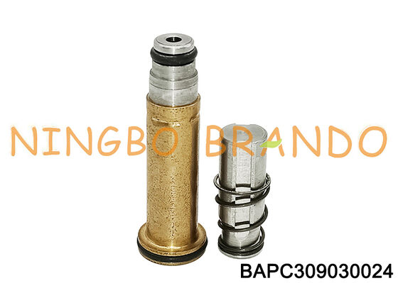 Kit perbaikan Plunger katup Solenoid OD 9mm 3 arah batang angker segel NC NBR