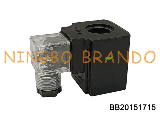 110VAC 220VAC Kumparan Katup Solenoid Hidraulik Tipe Yuken Lubang 20mm